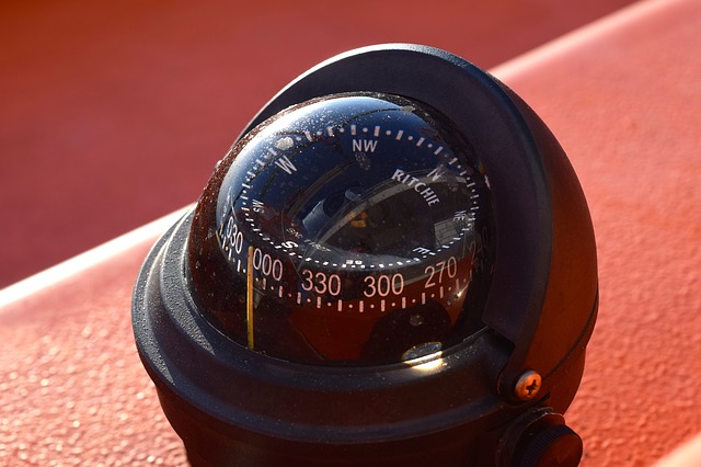 Lifeboat compass