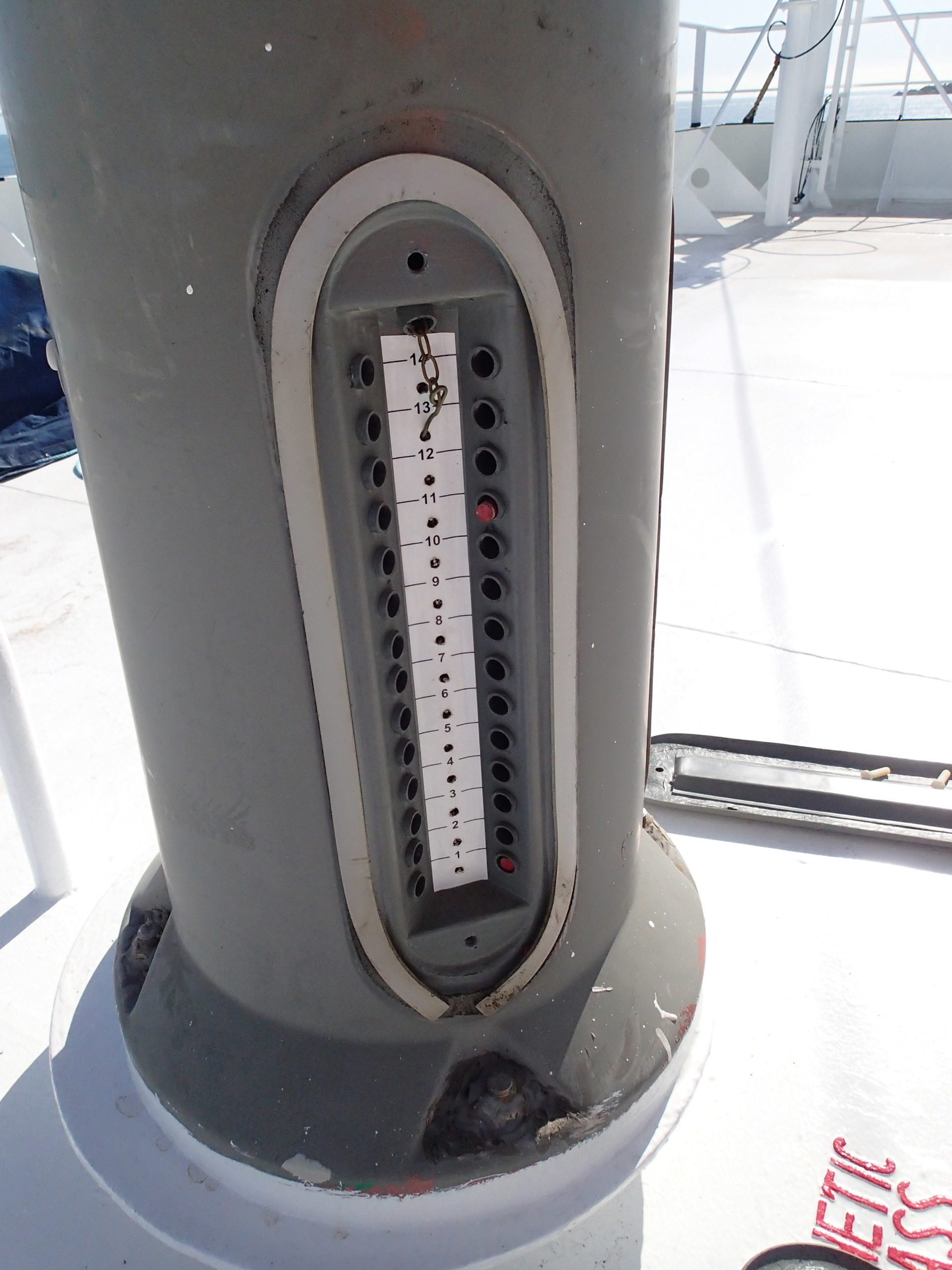 Athwartship magnets and the vertical magnet